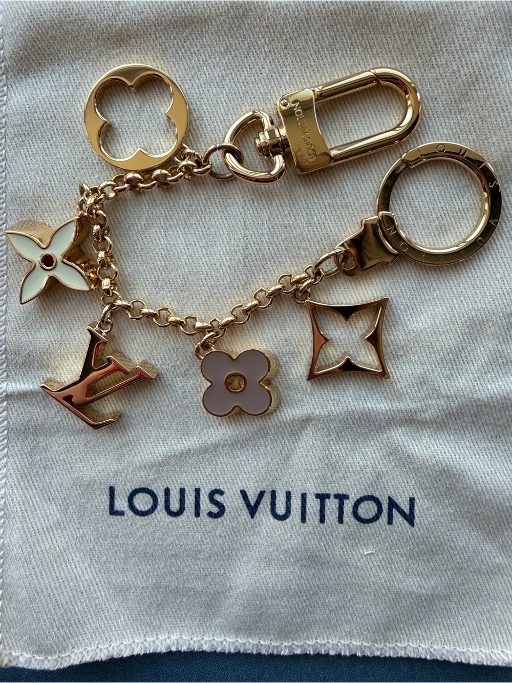 Louis Vuitton Fleur de Monogram Bag Charm Chaim - Picture 6 of 8